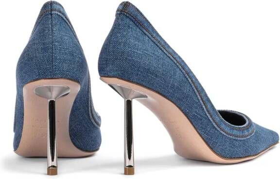 Le Silla Bella denim pumps Blauw