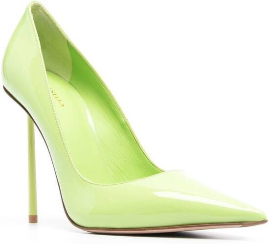 Le Silla Bella leren pumps Groen