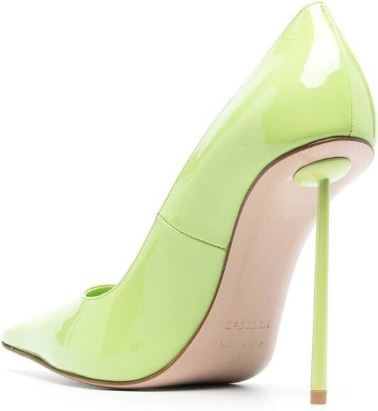 Le Silla Bella leren pumps Groen