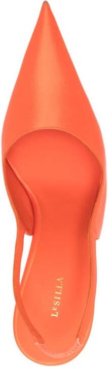 Le Silla Bella slingback pumps Oranje