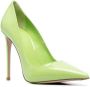 Le Silla Eva leren pumps Groen - Thumbnail 2