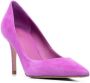 Le Silla Eva suède pumps Paars - Thumbnail 2