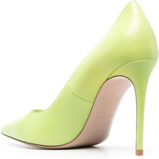 Le Silla Eva leren pumps Groen