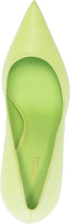 Le Silla Eva leren pumps Groen