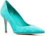 Le Silla Eva suède pumps Groen - Thumbnail 2