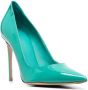 Le Silla Eva suède pumps Groen - Thumbnail 2