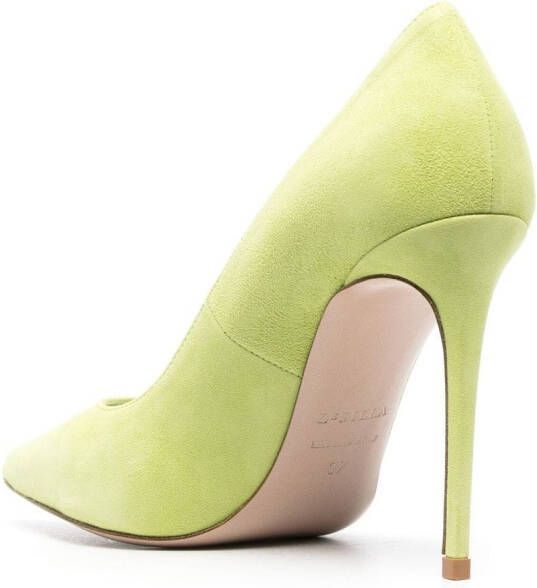 Le Silla Eva suède pumps Groen