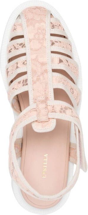 Le Silla Fisherman sandalen Roze