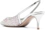 Le Silla Gilda pumps verfraaid met kristallen Zilver - Thumbnail 3