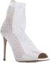 Le Silla Gilda sandalen met mesh Wit - Thumbnail 2