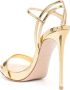 Le Silla Guen lakleren sandalen Goud - Thumbnail 3