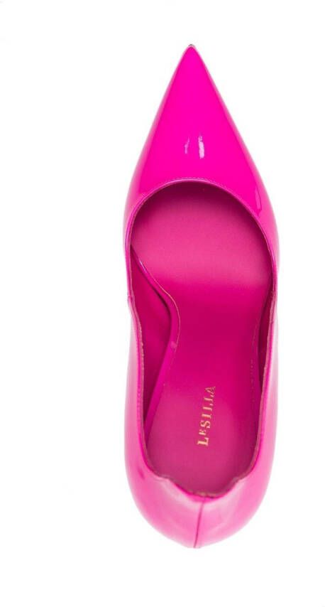 Le Silla Ivy pumps van lakleer Roze