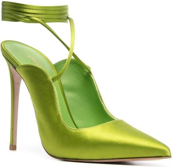 Le Silla Ivy slingback pumps Groen