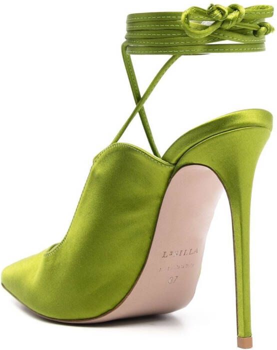 Le Silla Ivy slingback pumps Groen