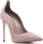 Le Silla Ivy suède pumps Roze - Thumbnail 2