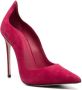 Le Silla Ivy suède pumps Roze - Thumbnail 2