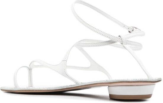 Le Silla Leren sandalen Wit