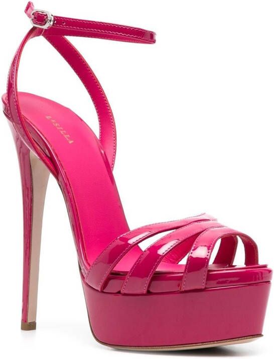 Le Silla Lola sandalen met open neus Roze