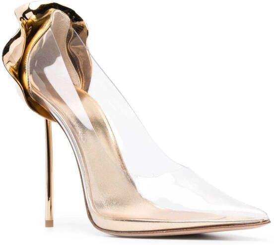 Le Silla Metallic pumps Beige