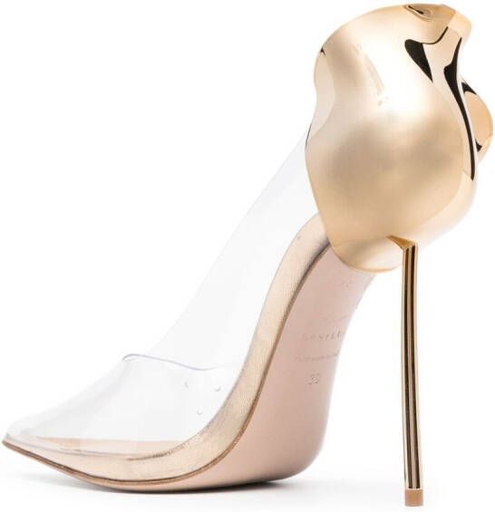 Le Silla Metallic pumps Beige