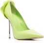 Le Silla Petalo leren pumps Groen - Thumbnail 2