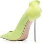 Le Silla Petalo leren pumps Groen - Thumbnail 3