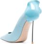 Le Silla Petalo leren pumps Blauw - Thumbnail 3