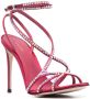 Le Silla Sandalen verfraaid met kristallen Rood - Thumbnail 2