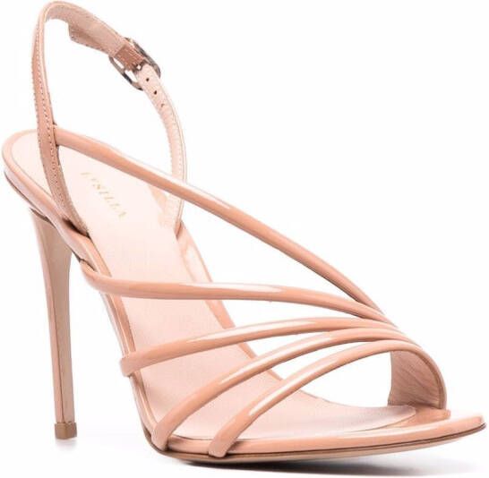 Le Silla Scarlet sandalen met hoge hak Beige