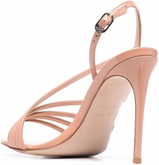 Le Silla Scarlet sandalen met hoge hak Beige