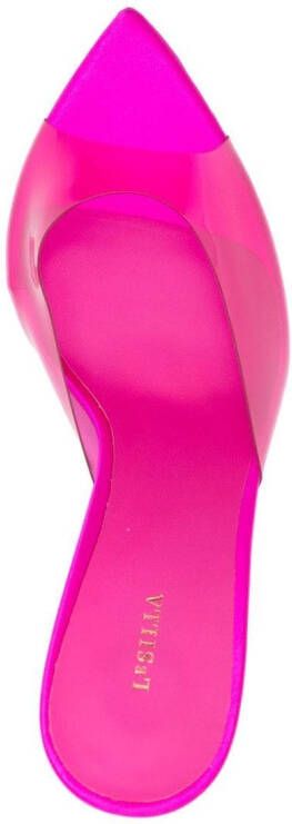 Le Silla Slip-on sandalen Roze