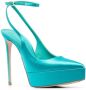 Le Silla Uma pumps met plateauzool Blauw - Thumbnail 2