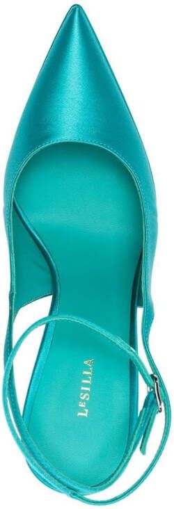 Le Silla Uma pumps met plateauzool Blauw