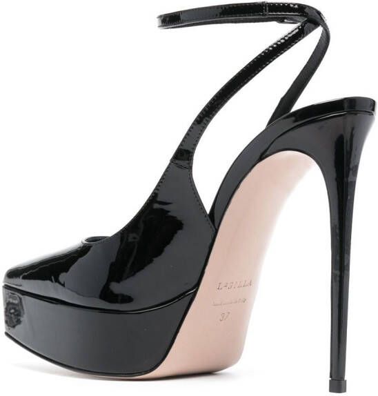 Le Silla Uma slingback pumps Zwart