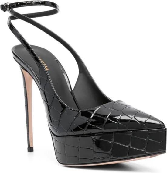 Le Silla Uma slingback pumps Zwart