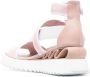 Le Silla Yui sandalen met open neus Roze - Thumbnail 3