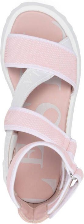 Le Silla Yui sandalen met open neus Roze