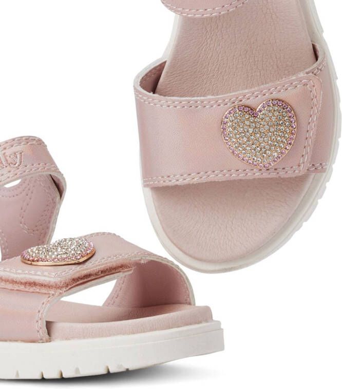 Lelli Kelly Adele sandalen met hartpatroon Roze