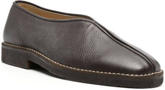 LEMAIRE Leren loafers Bruin