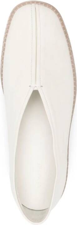 LEMAIRE Piped slip-on sneakers Beige