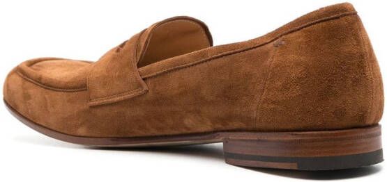 Lidfort Suède loafers Bruin