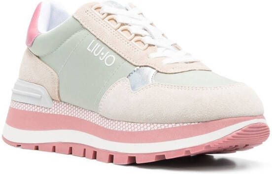 LIU JO Sneakers met vlakken Beige