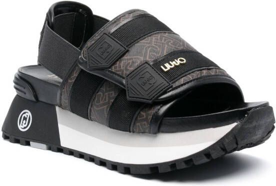 LIU JO Chunky sandalen Zwart