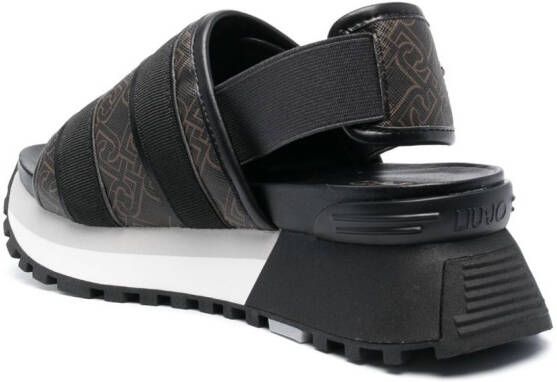 LIU JO Chunky sandalen Zwart