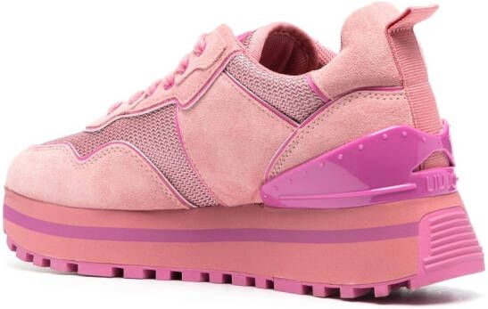 LIU JO Sneakers met plateauzool Roze