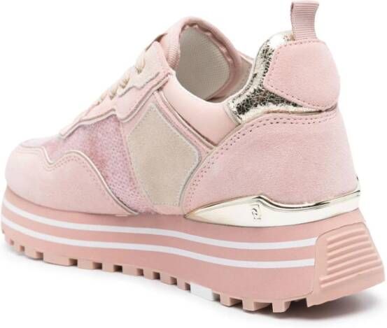 LIU JO Suède sneakers Roze