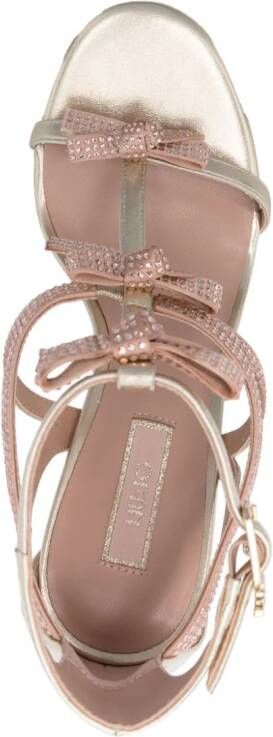 LIU JO Mia 110mm sandalen Goud