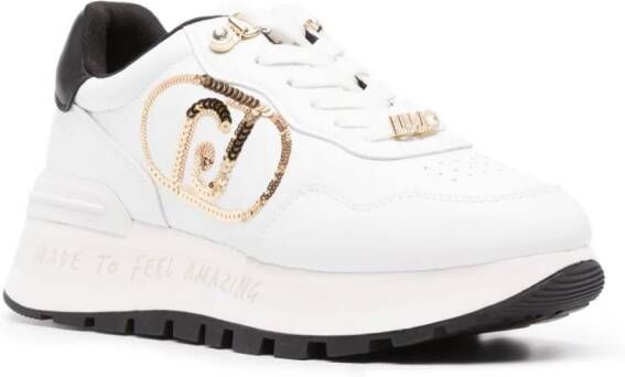 LIU JO Sneakers verfraaid met logo Wit