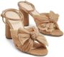 Loeffler Randall Camellia geplooide sandalen Roze - Thumbnail 3