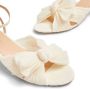 Loeffler Randall Dahlia sandalen met strik Beige - Thumbnail 4